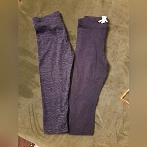 Kids Black and Gray Leggings 2 Pack